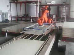 CE القياسية Mgo Board Machinery الأسمنت وإنتاج لوحة ساندويتش الجدار Mgo