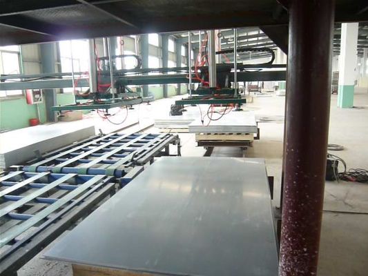 PLC Control Roof Tile Making Machine , Colour Glazed Profile Roofing Sheets Manufacturing Machine