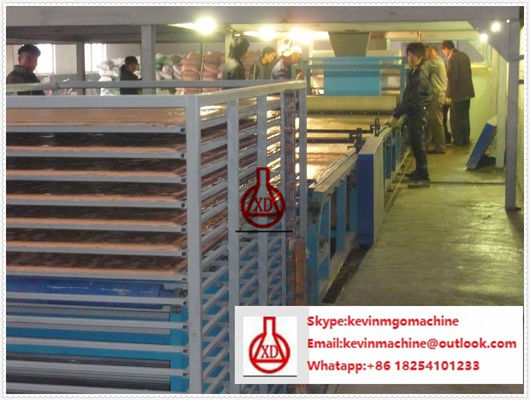 معدات تبليط السقف بمحرك بقوة 5.5 كيلو واط، آلة صناعة الألواح بنظام التحكم PLC