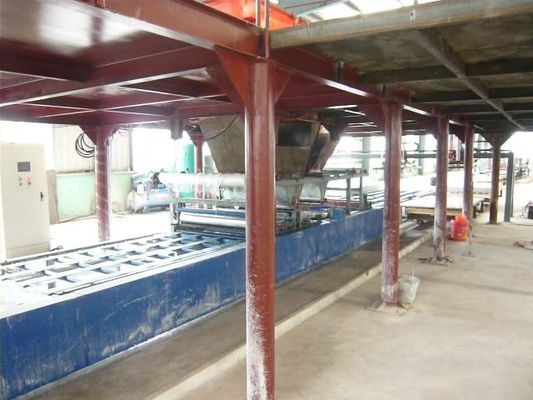 PLC Control Roof Tile Making Machine , Colour Glazed Profile Roofing Sheets Manufacturing Machine