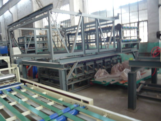 آلات تصنيع الأبواب المصنوعة من الألياف الاسمنتية مع تقنية التطويق المزدوج