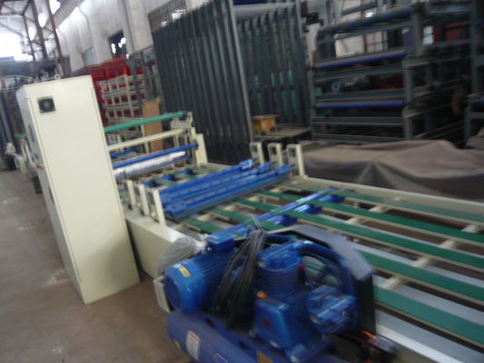 آلات صنع الأبواب من الألياف الأسمنتية ذات كفاءة عالية في استهلاك الطاقة، بنمط فولاذي، مقاس 1.5 * 18 متر