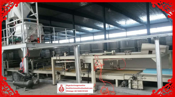 خط إنتاج ألواح أكسيد المغنيسيوم ، آلة تحويل ألواح الجبس الآلية