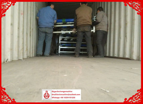 خط إنتاج ألواح أكسيد المغنيسيوم ، آلة تحويل ألواح الجبس الآلية