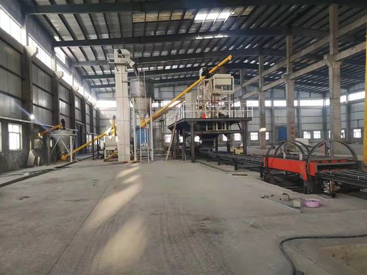 آلة لوحة الحائط خفيفة الوزن Mgo Sandwich الأوتوماتيكية بالكامل