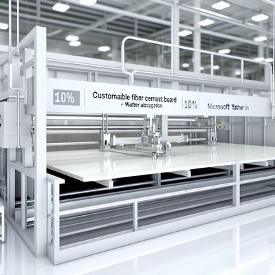 خط إنتاج ألواح الأسمنت المصنوعة من الألياف القابلة للتخصيص مع امتصاص الماء ≤ 10%