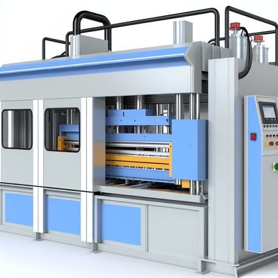 آلة تشكيل لوحات الحائط ثلاثية المراحل ذات الألوان المخصصة للوحات الحائطية المزدوجة