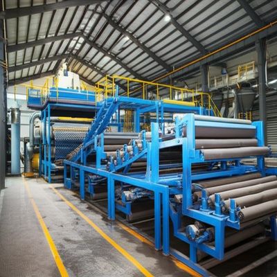 تنسيق الإنتاج مع خط تصنيع أوراق الأسمنت المصنوعة من الألياف باستخدام مواد الخام الرمل الكوارتز