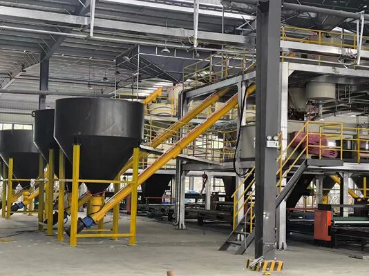 الطاقة المطلوبة للعميل لون لوحة الحائط XPS عازلة البلاط خط إنتاج لوحة الدعم