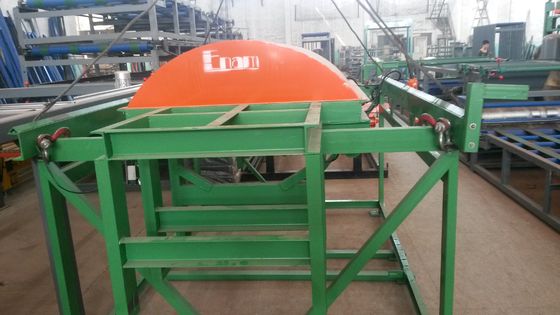 آلة صنع ألواح الساندويتش من ألواح MgO المقاومة للحريق والماء مع ضمان لمدة سنة واحدة