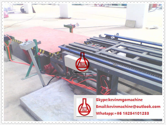 Double Roller Extruding Sandwich Panel Line , Glue Spreading Veneering Drying Wall Panel Equipment
