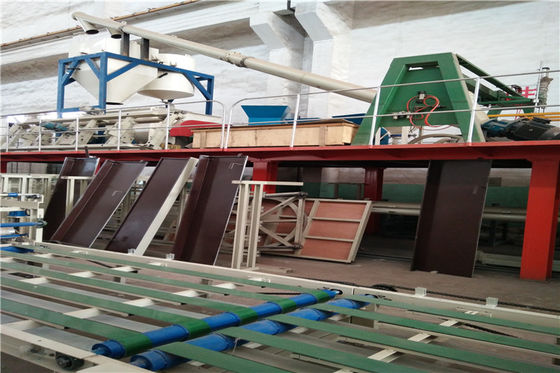 أوتوماتيكي Mgo أكسيد المغنيسيوم ضد الحريق الجدار الجاف لوحات صنع آلة إنتاج خط