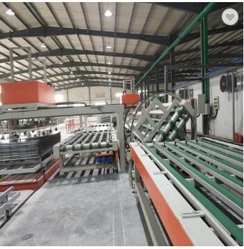 آلة ألواح أكسيد المغنيسيوم الأوتوماتيكية للديكور الداخلي والخارجي وألواح الجدران الجافة